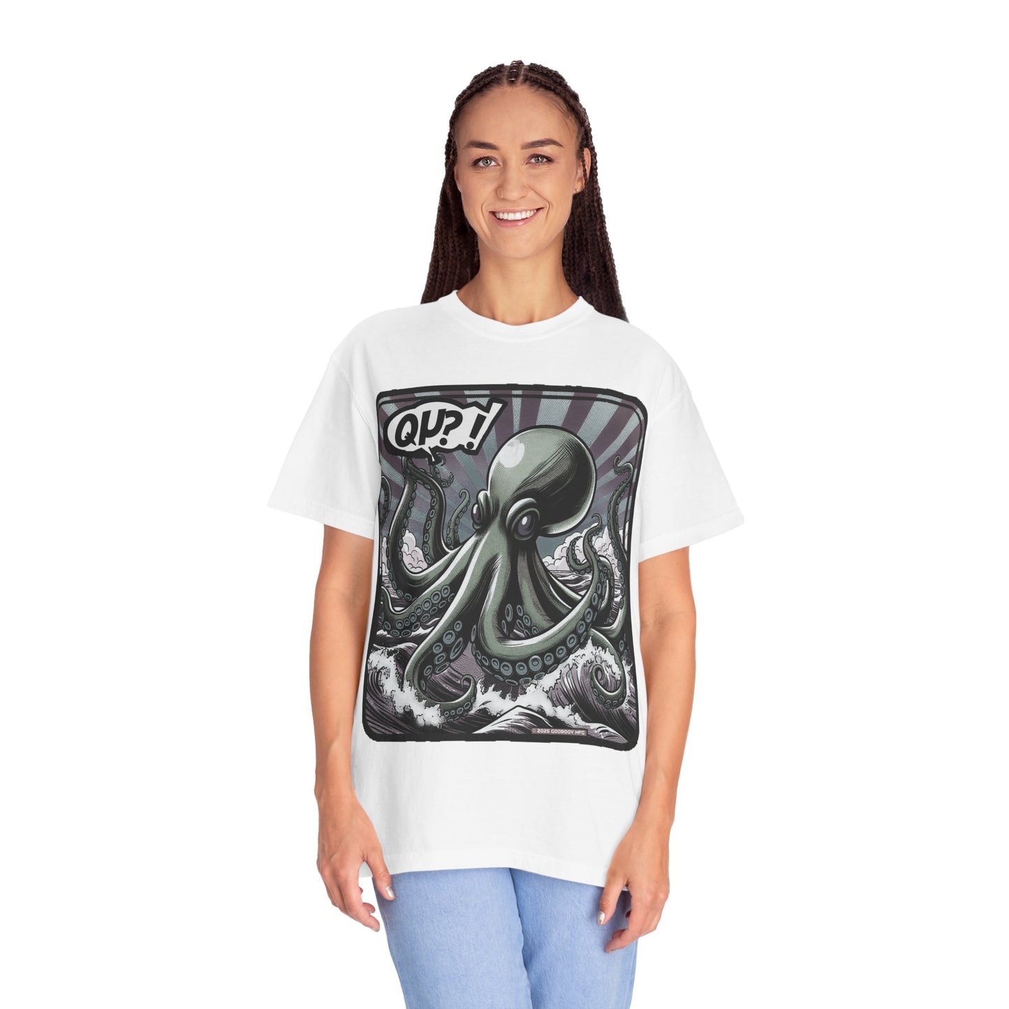 Octopus Unisex T-shirt, Sea Creature Tee, Ocean Lover Gift, Deep Sea Animal Shirt, Marine Life Top