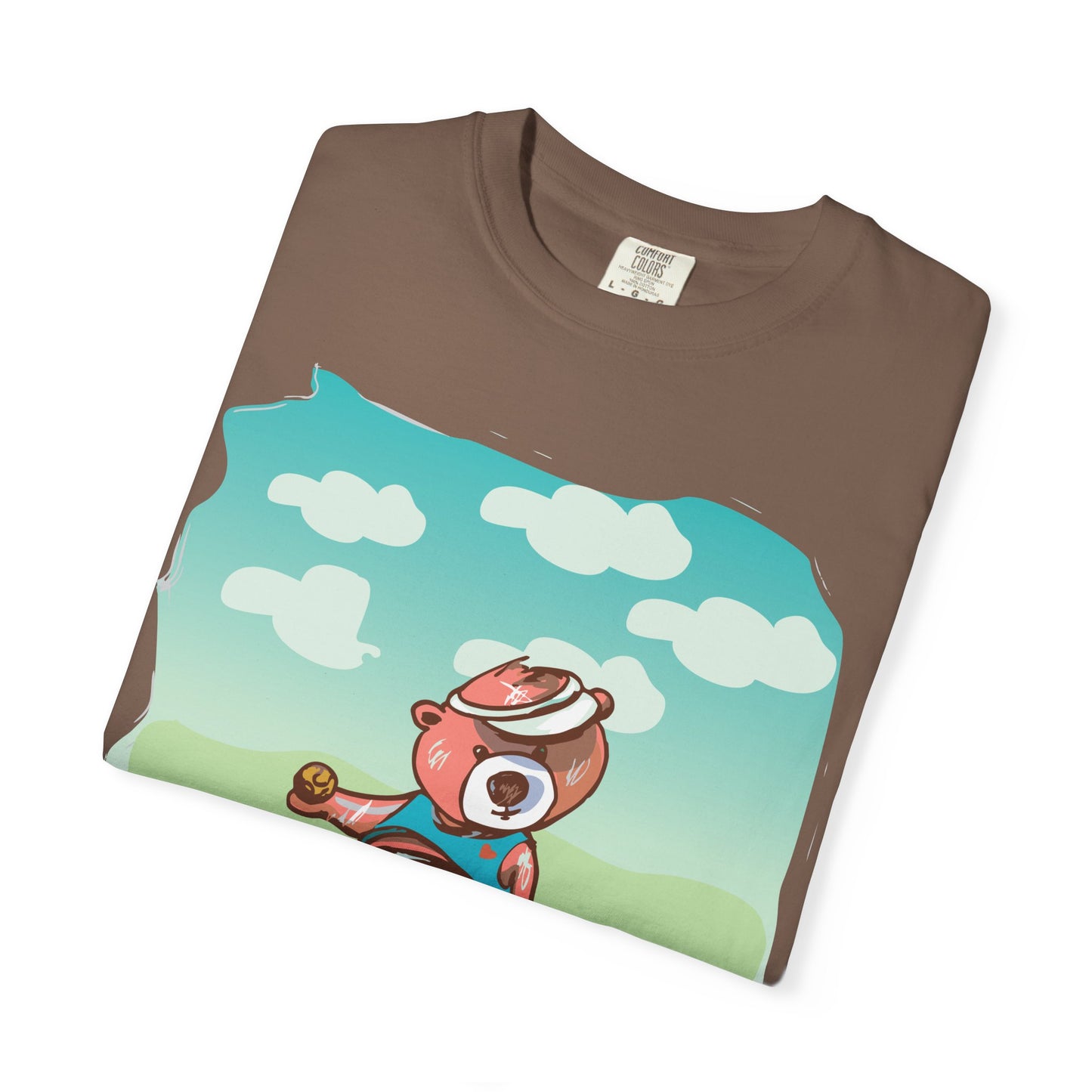 Tennis Anyone? Madison Bear - Fun Retro T-Shirt for Kids & Adults, Cute Gift for Sports Lovers, Perfect for Summer Days, Casual Wear,