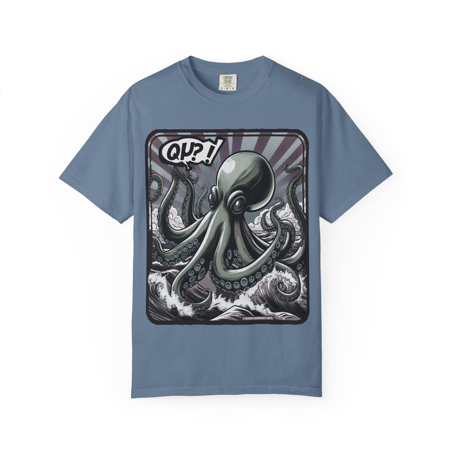 Octopus Unisex T-shirt, Sea Creature Tee, Ocean Lover Gift, Deep Sea Animal Shirt, Marine Life Top