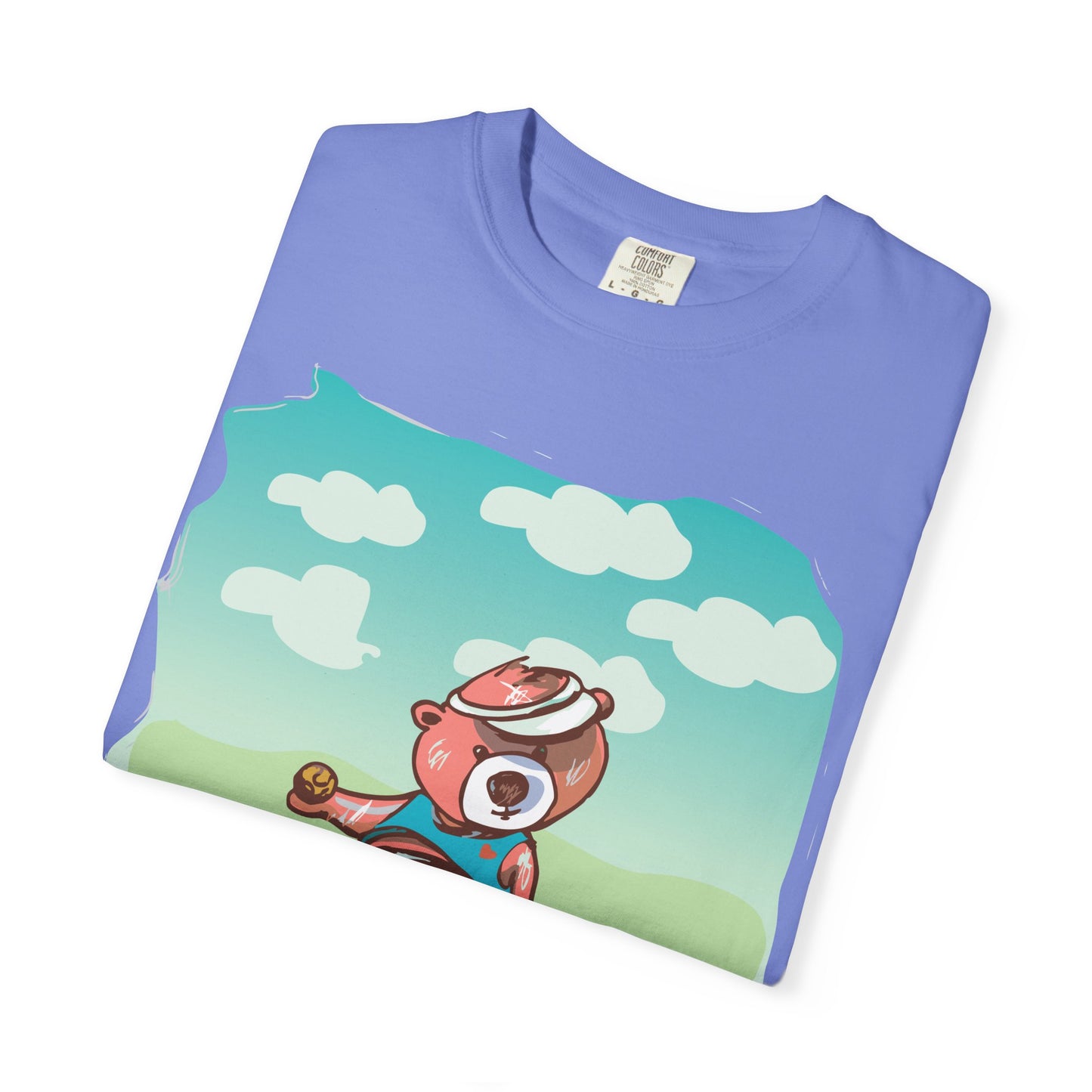 Tennis Anyone? Madison Bear - Fun Retro T-Shirt for Kids & Adults, Cute Gift for Sports Lovers, Perfect for Summer Days, Casual Wear,