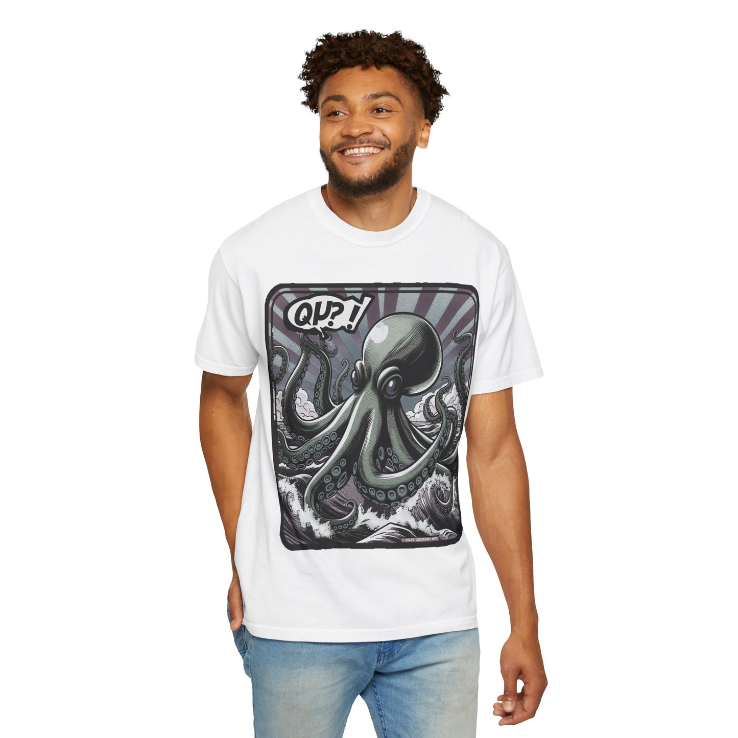 Octopus Unisex T-shirt, Sea Creature Tee, Ocean Lover Gift, Deep Sea Animal Shirt, Marine Life Top