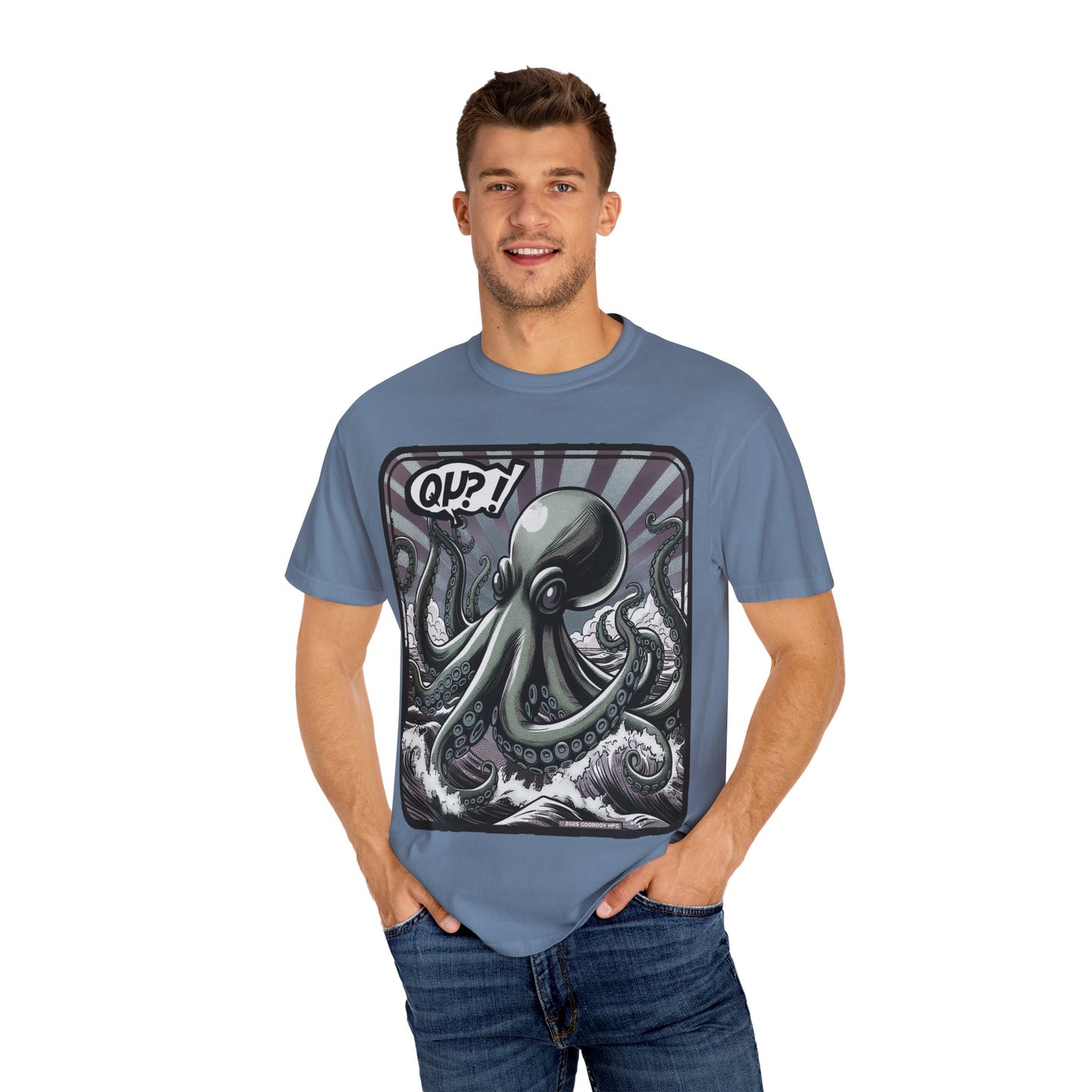 Octopus Unisex T-shirt, Sea Creature Tee, Ocean Lover Gift, Deep Sea Animal Shirt, Marine Life Top