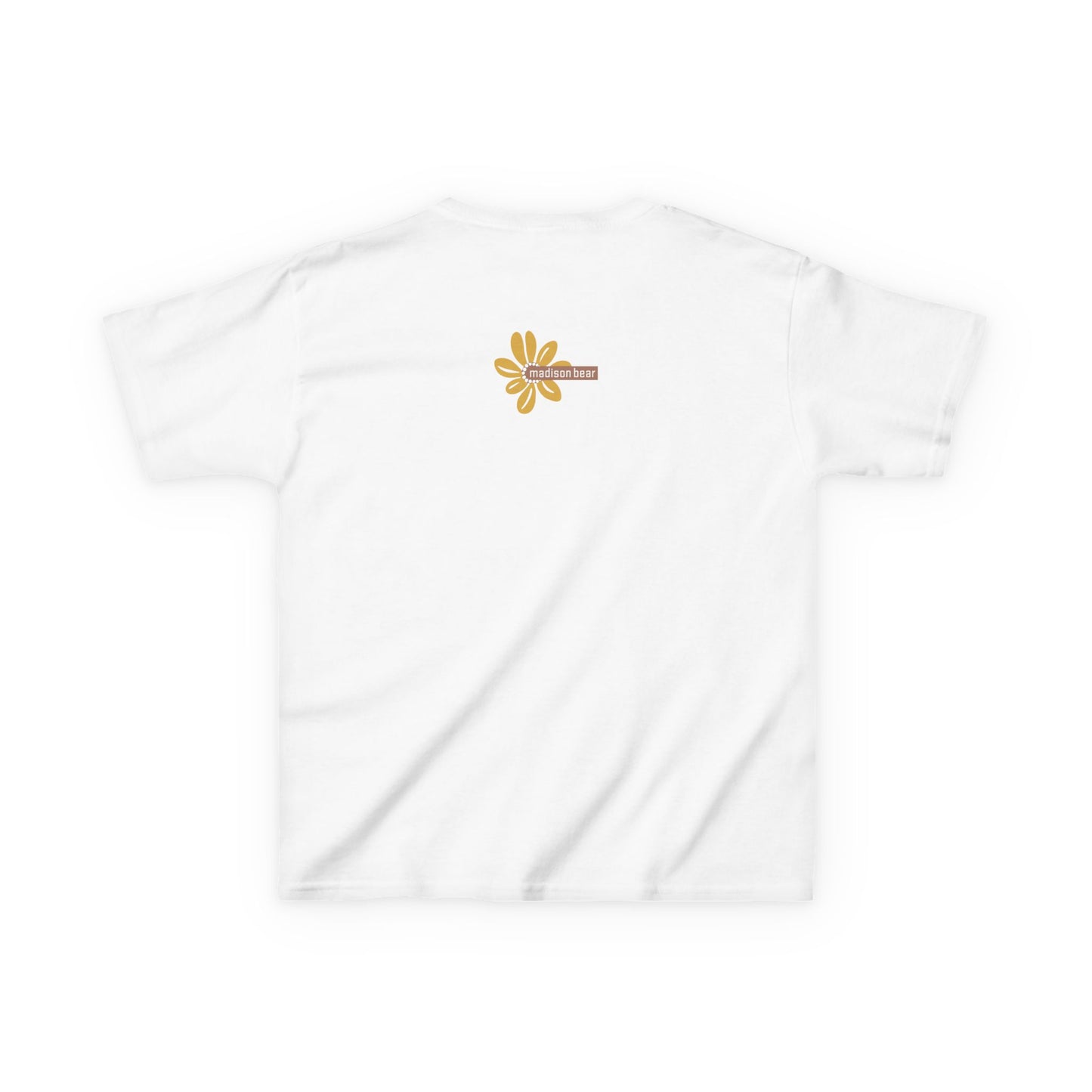 Kids Tee - Madison Bear by GooRooV Mfg, Cute Rainy Day Design, Children's T-Shirt, Youth Shirt, Kid's Top, Playful Animal Tee, Fun Kids