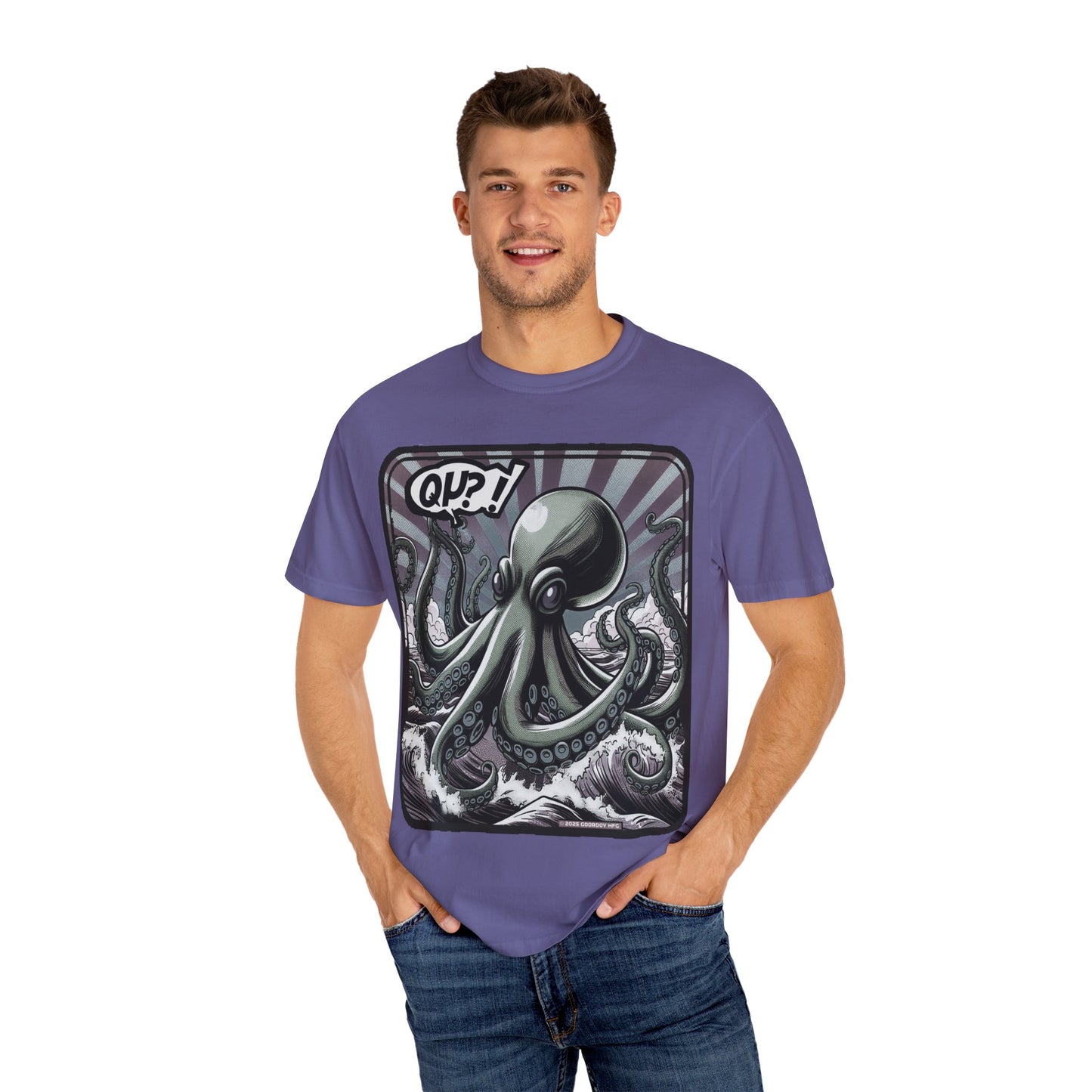 Octopus Unisex T-shirt, Sea Creature Tee, Ocean Lover Gift, Deep Sea Animal Shirt, Marine Life Top