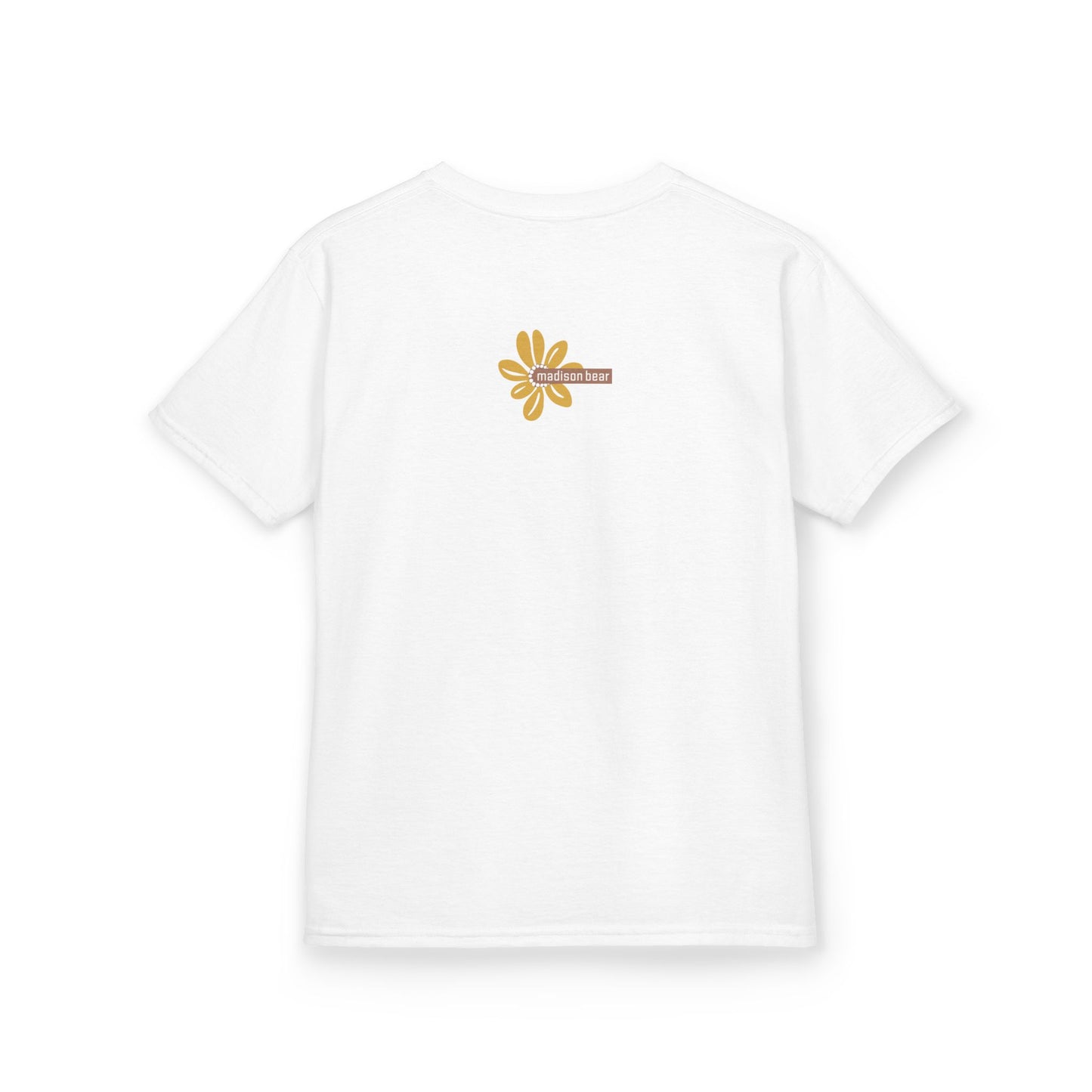 Kids Tee - Madison Bear by GooRooV Mfg, Cute Rainy Day Design, Children's T-Shirt, Youth Shirt, Kid's Top, Playful Animal Tee, Fun Kids