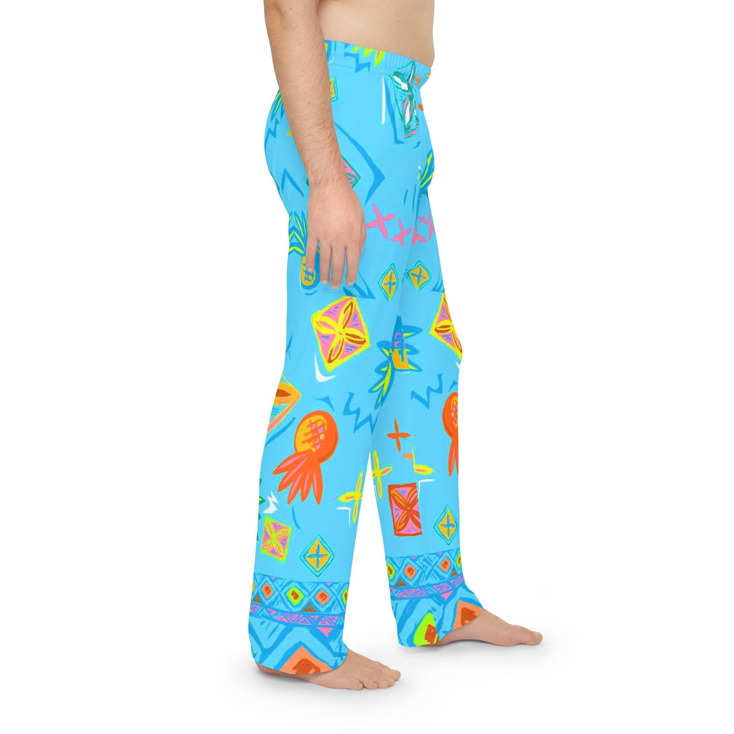 Men's Pajama Pants - Tropical Punch Design