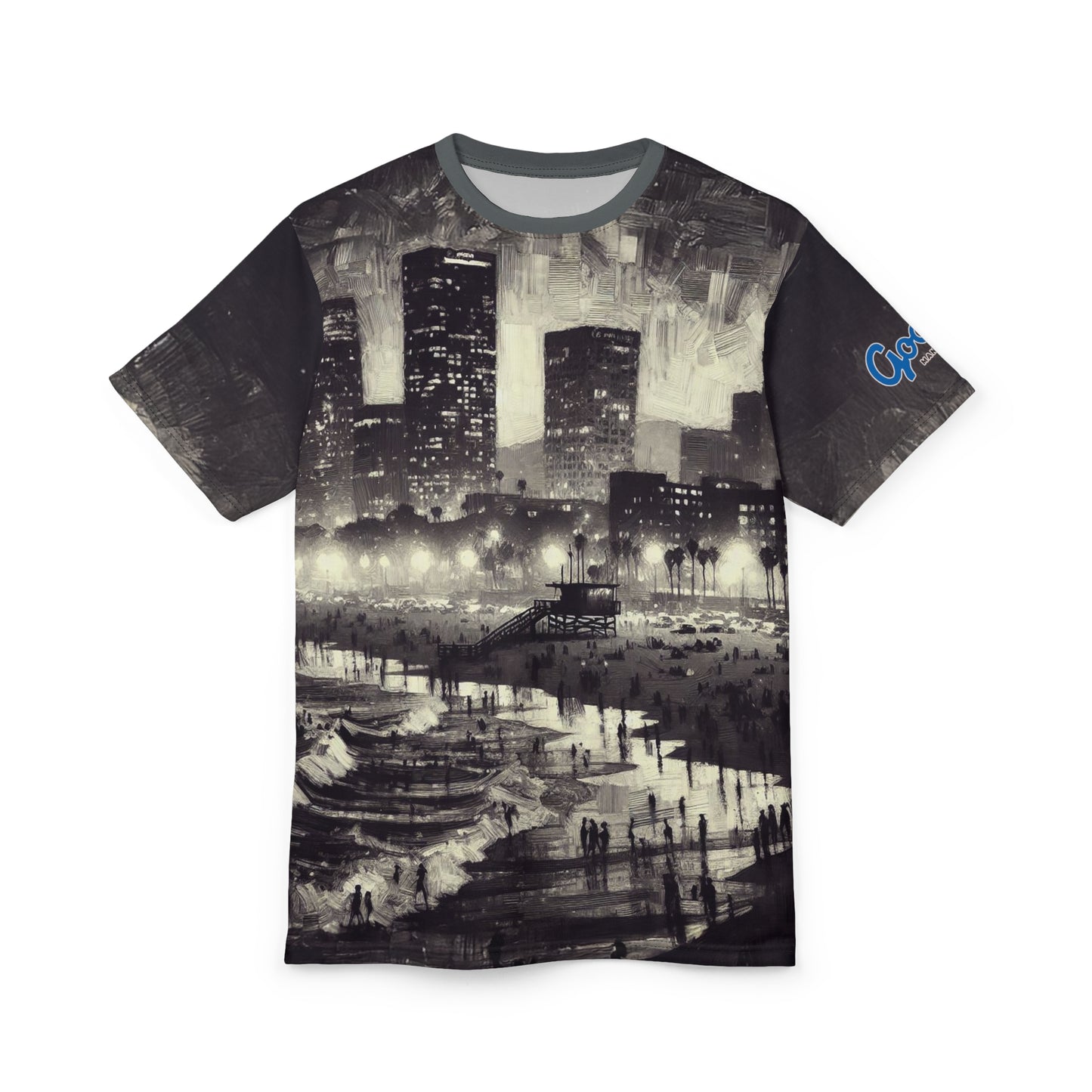 Night Wave Surfer, Santa Monica, CA