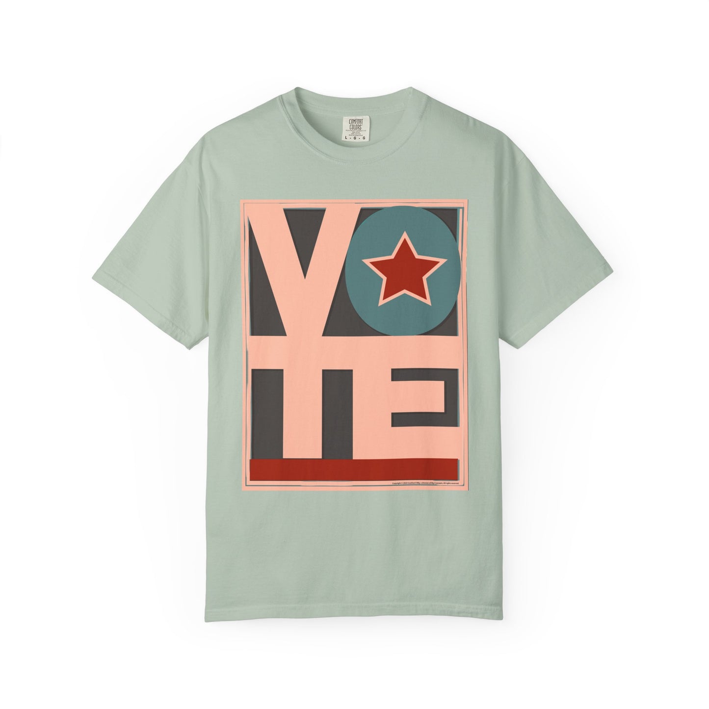 Just Vote: Unisex Garment-Dyed T-shirt