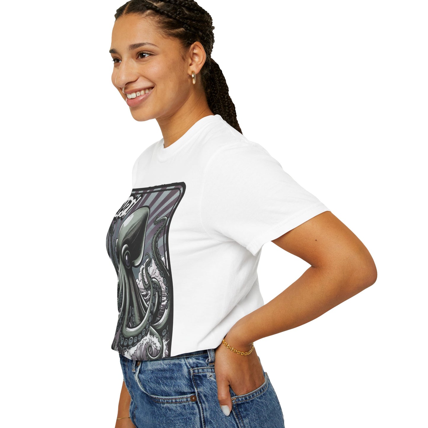 Octopus Unisex T-shirt, Sea Creature Tee, Ocean Lover Gift, Deep Sea Animal Shirt, Marine Life Top