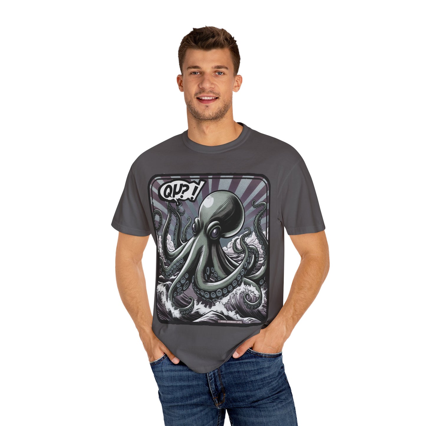 Octopus Unisex T-shirt, Sea Creature Tee, Ocean Lover Gift, Deep Sea Animal Shirt, Marine Life Top