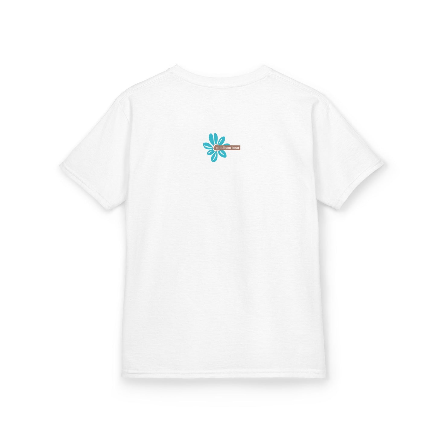 Kids Madison Bear Snowman - By GooRooV Mfg. Festive Holiday, Christmas Gift for Kids, Winter Play Tee