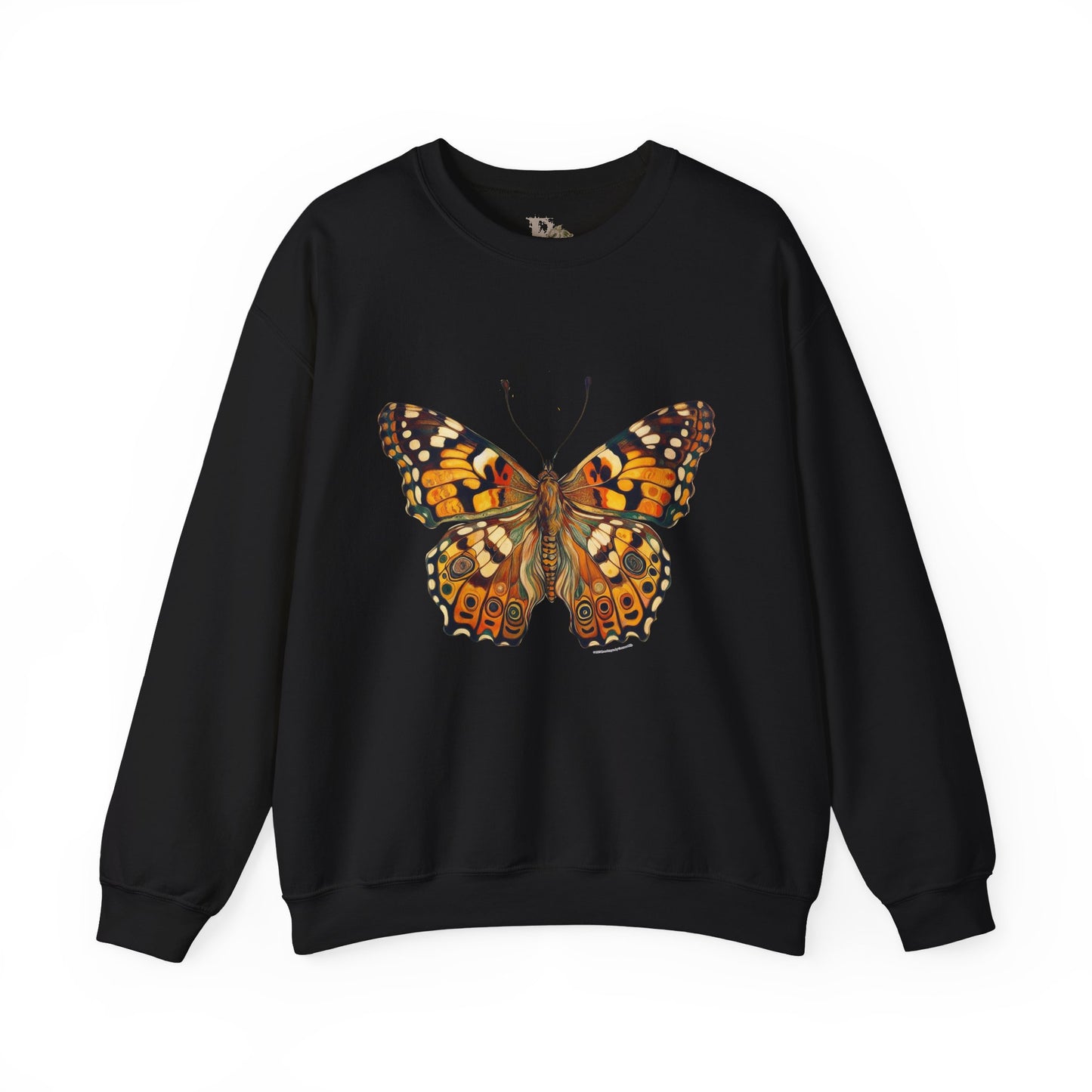 Butterfly by GooRooV MFG. Print Unisex Crewneck Sweatshirt, Cozy Gift Fashion, Casual Outfit, Eco-Friendly Apparel