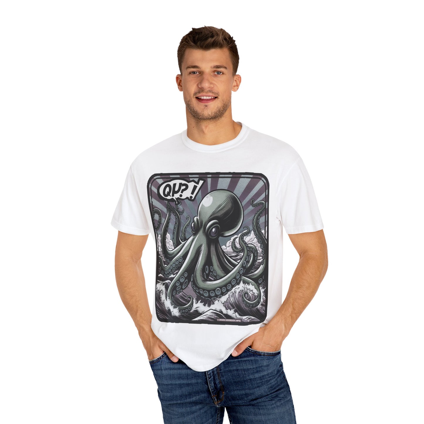 Octopus Unisex T-shirt, Sea Creature Tee, Ocean Lover Gift, Deep Sea Animal Shirt, Marine Life Top