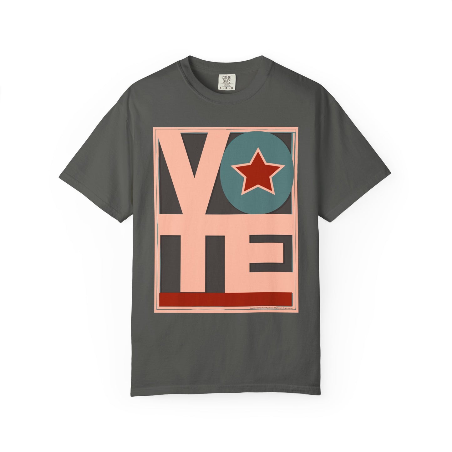 Just Vote: Unisex Garment-Dyed T-shirt