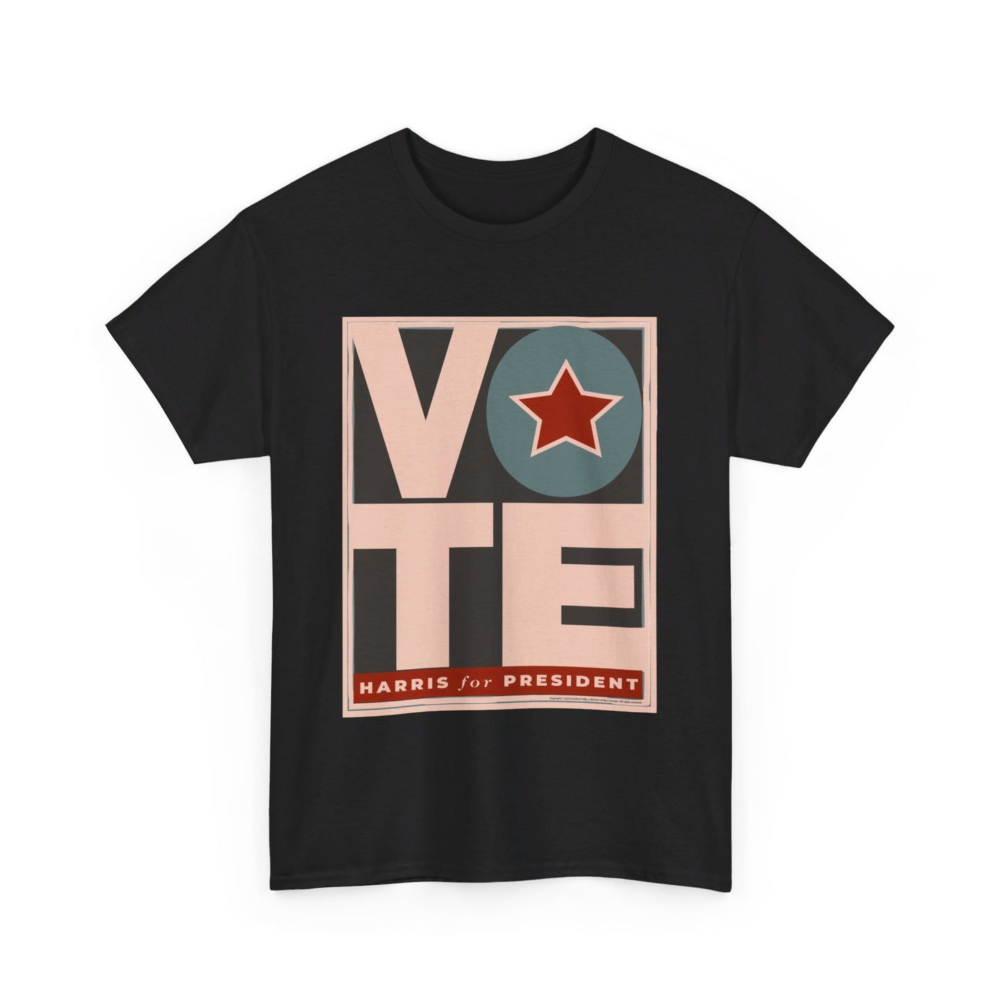 Vote Star: Unisex Heavy Cotton Tee