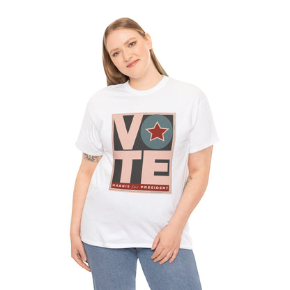 Vote Star: Unisex Heavy Cotton Tee