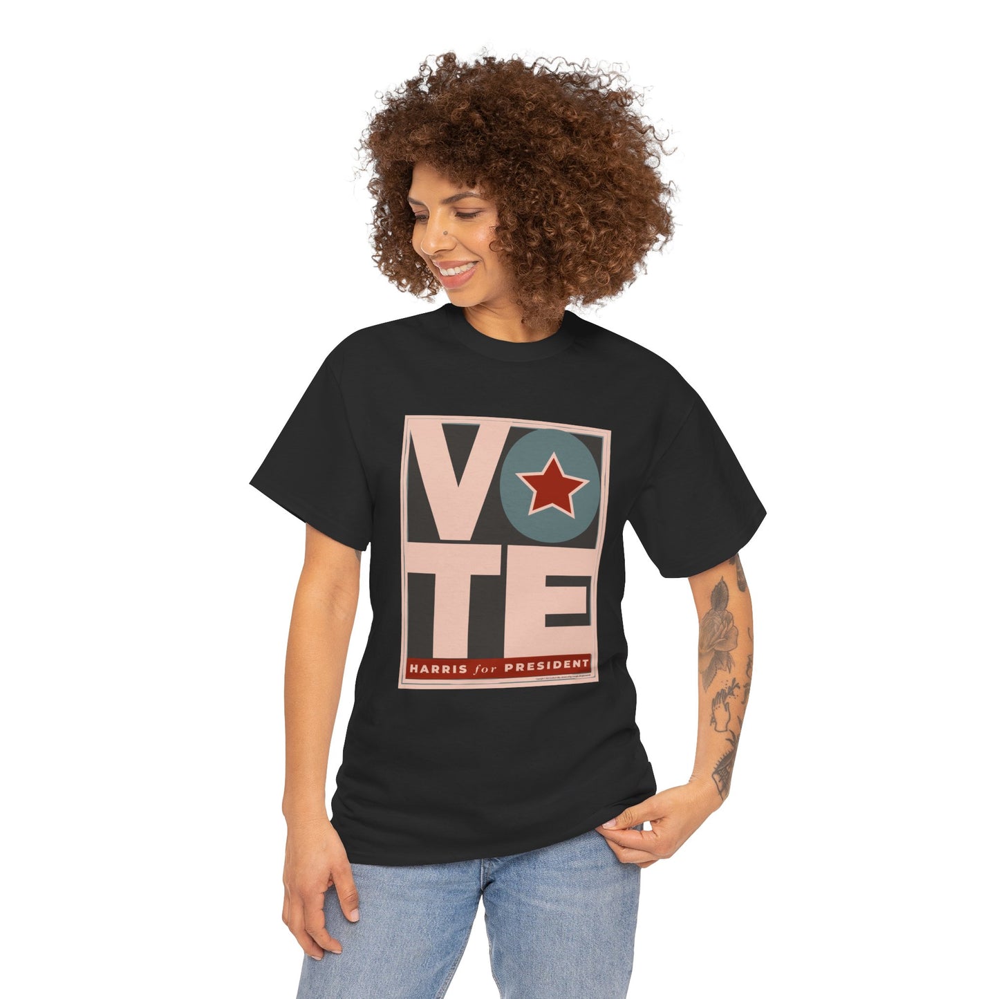 Vote Star: Unisex Heavy Cotton Tee