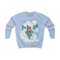 Kids Sweatshirt - Winter Fun- Madison Bear Design, Children's Winter Wonderland Pullover, Kids Fashion Clothing, Cute Animal Jumper, GooRooV