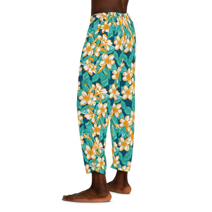 Men's Pajama Pants, Aloha from the Sun Kissed Seas - Comfortable Lounge Sleepwear for Men, Hawaiian Style Lounge Bottoms, Beachy PJ