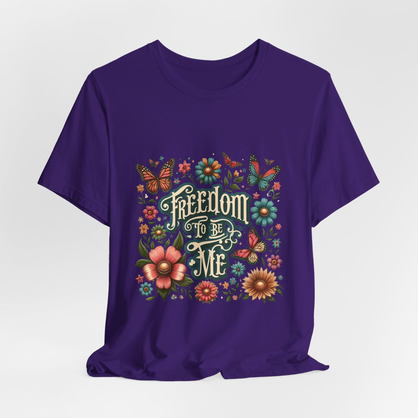 Freedom to be Me: Unisex Jersey Short Sleeve Tee