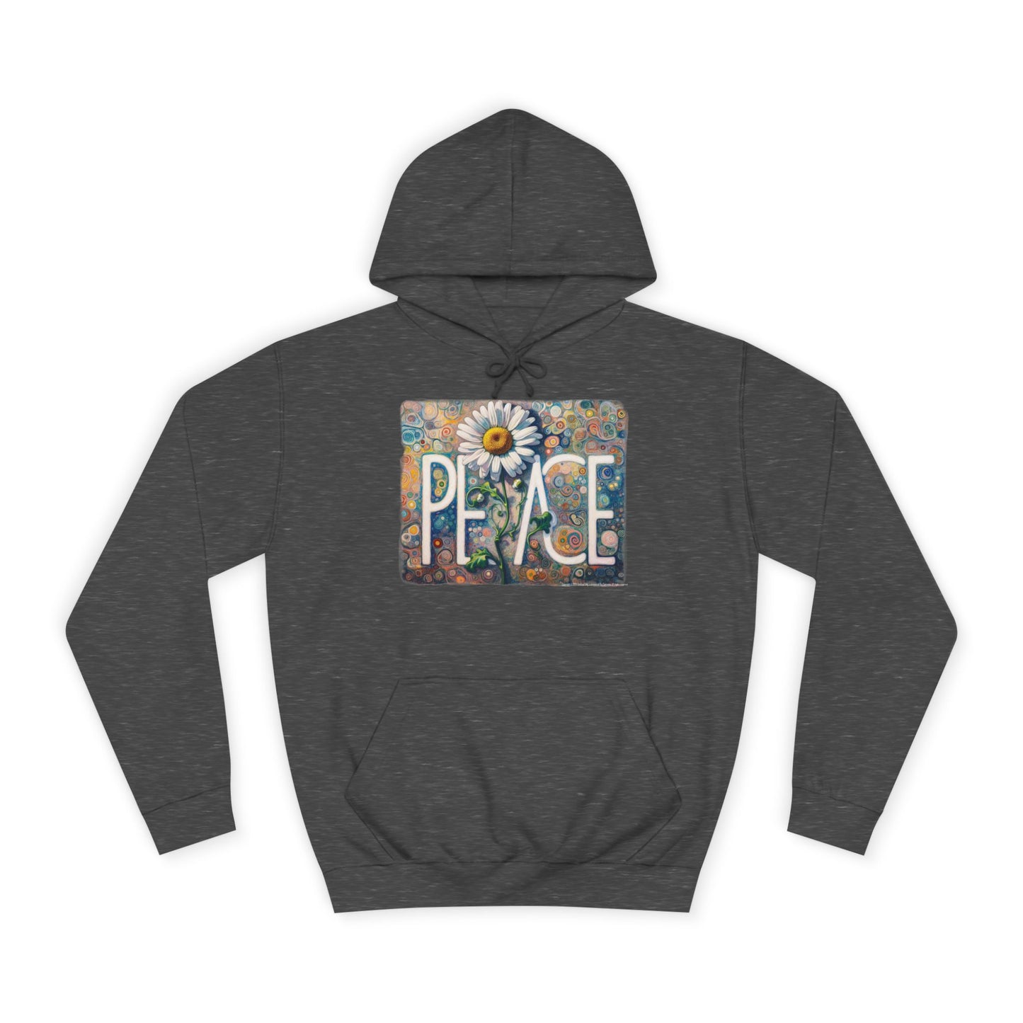 Peace: Unisex College Hoodie