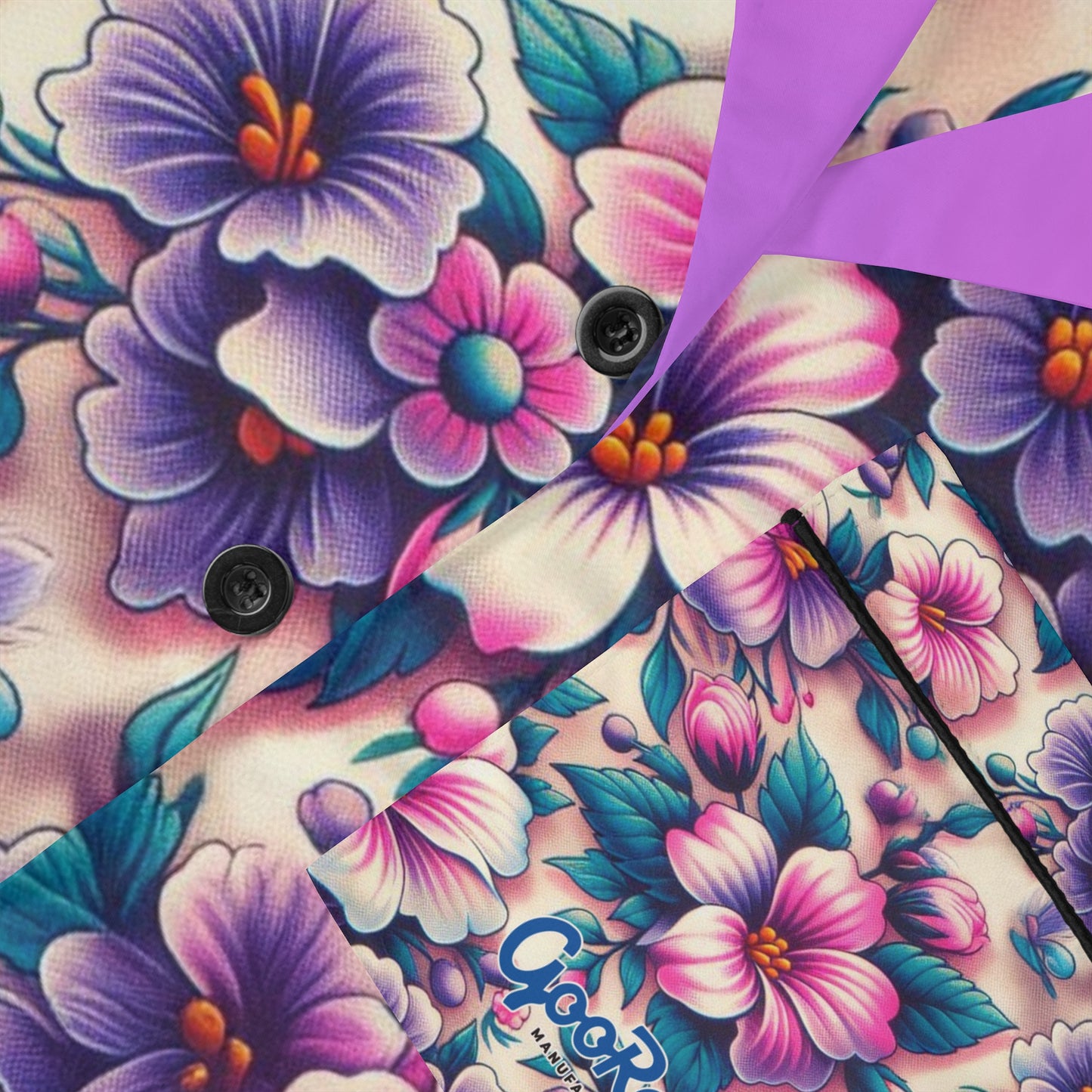 Satin Pajamas - Hibiscus Hubris