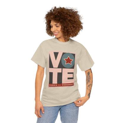 Vote Star: Unisex Heavy Cotton Tee