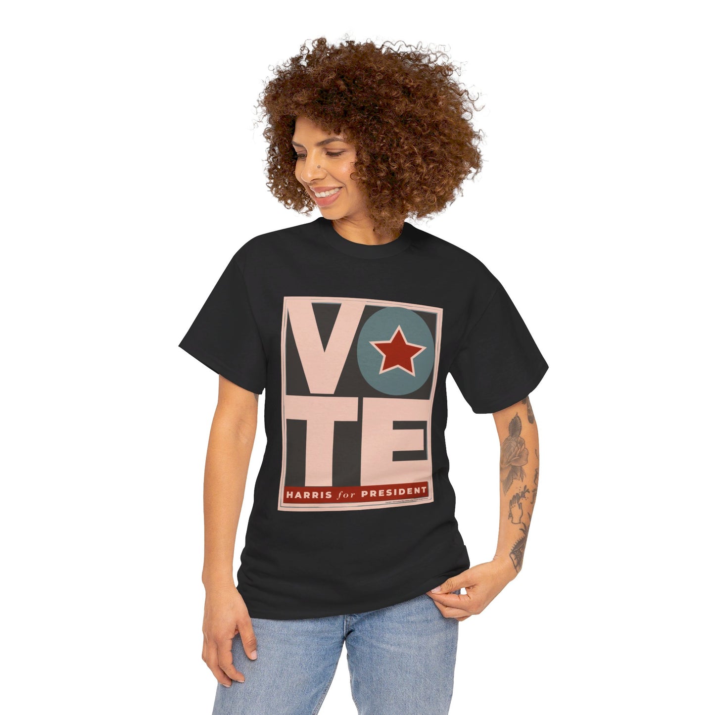 Vote Star: Unisex Heavy Cotton Tee