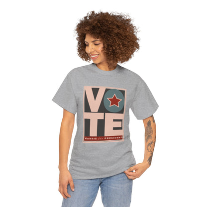 Vote Star: Unisex Heavy Cotton Tee