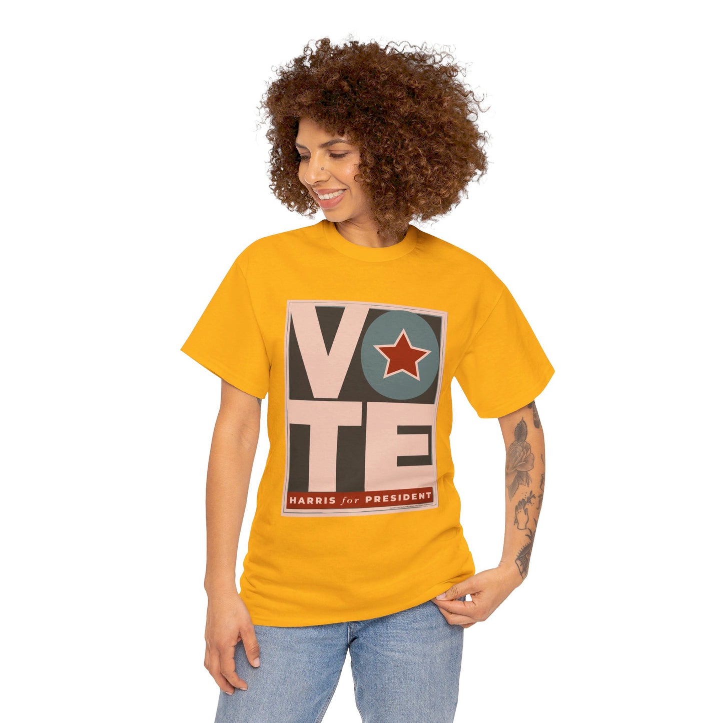 Vote Star: Unisex Heavy Cotton Tee