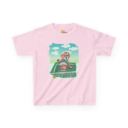 Madison Bear Tennis Anyone? Perfect for Summer Adventures, Birthday Gifts, Outdoor Fun, Eco-Friendly Wear, Cute Bear Shirt