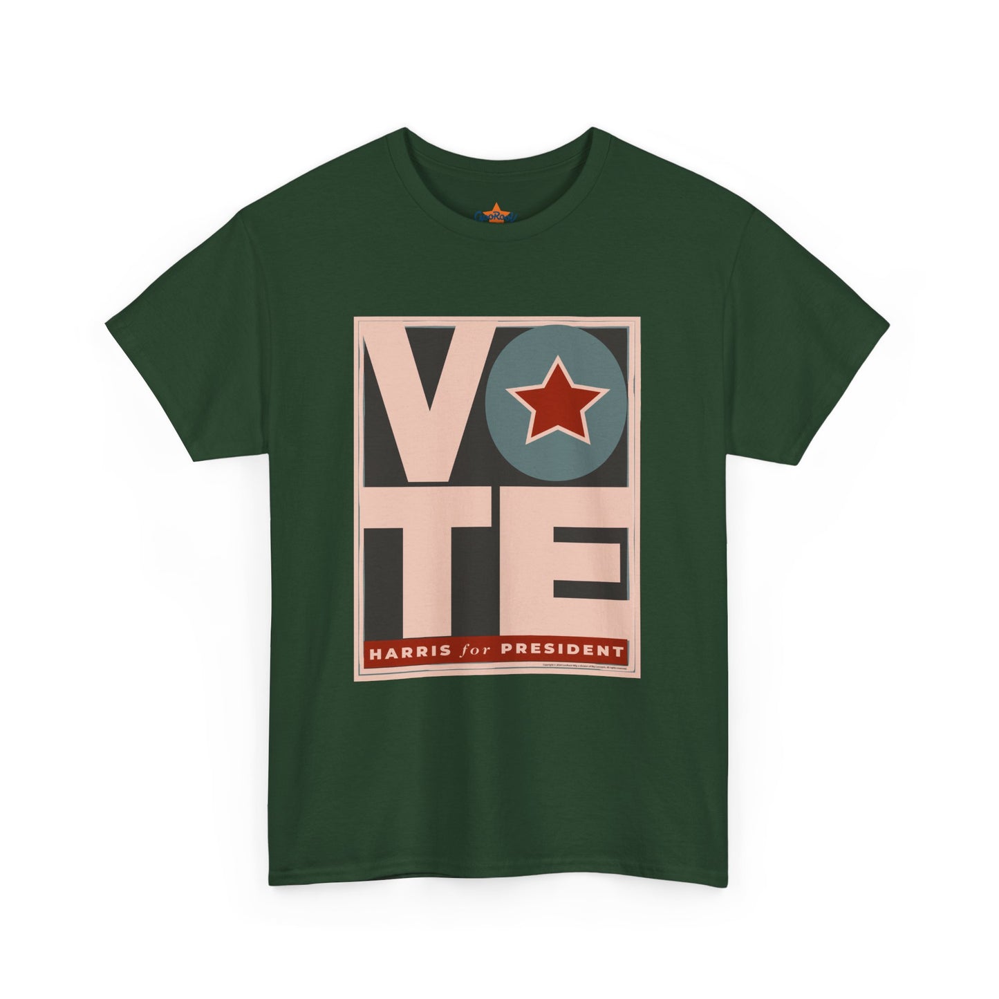 Vote Star: Unisex Heavy Cotton Tee