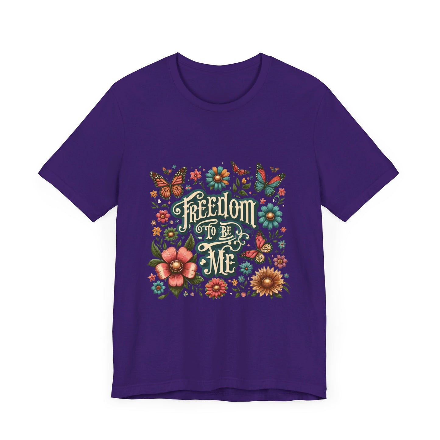 Freedom to be Me: Unisex Jersey Short Sleeve Tee