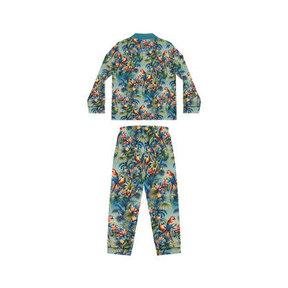 Satin Pajamas - Tropical Dreams Design