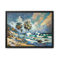 GooRooV Home in Laguna Beach California: Matte Canvas, Framed (Multi-color)