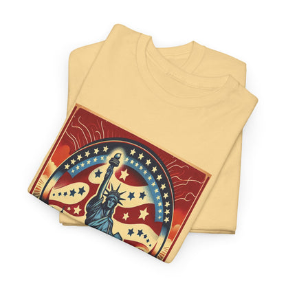 Freedom Is To Vote: Unisex Heavy Cotton Tee