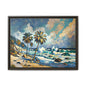 GooRooV Home in Laguna Beach California: Matte Canvas, Framed (Multi-color)