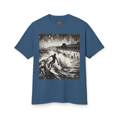 Night Wave Surfer, Santa Monica, CA