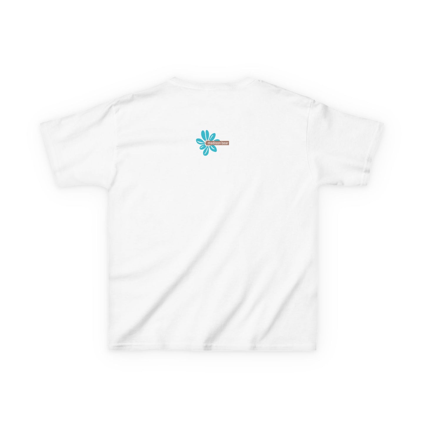 Kids Madison Bear Snowman - By GooRooV Mfg. Festive Holiday, Christmas Gift for Kids, Winter Play Tee