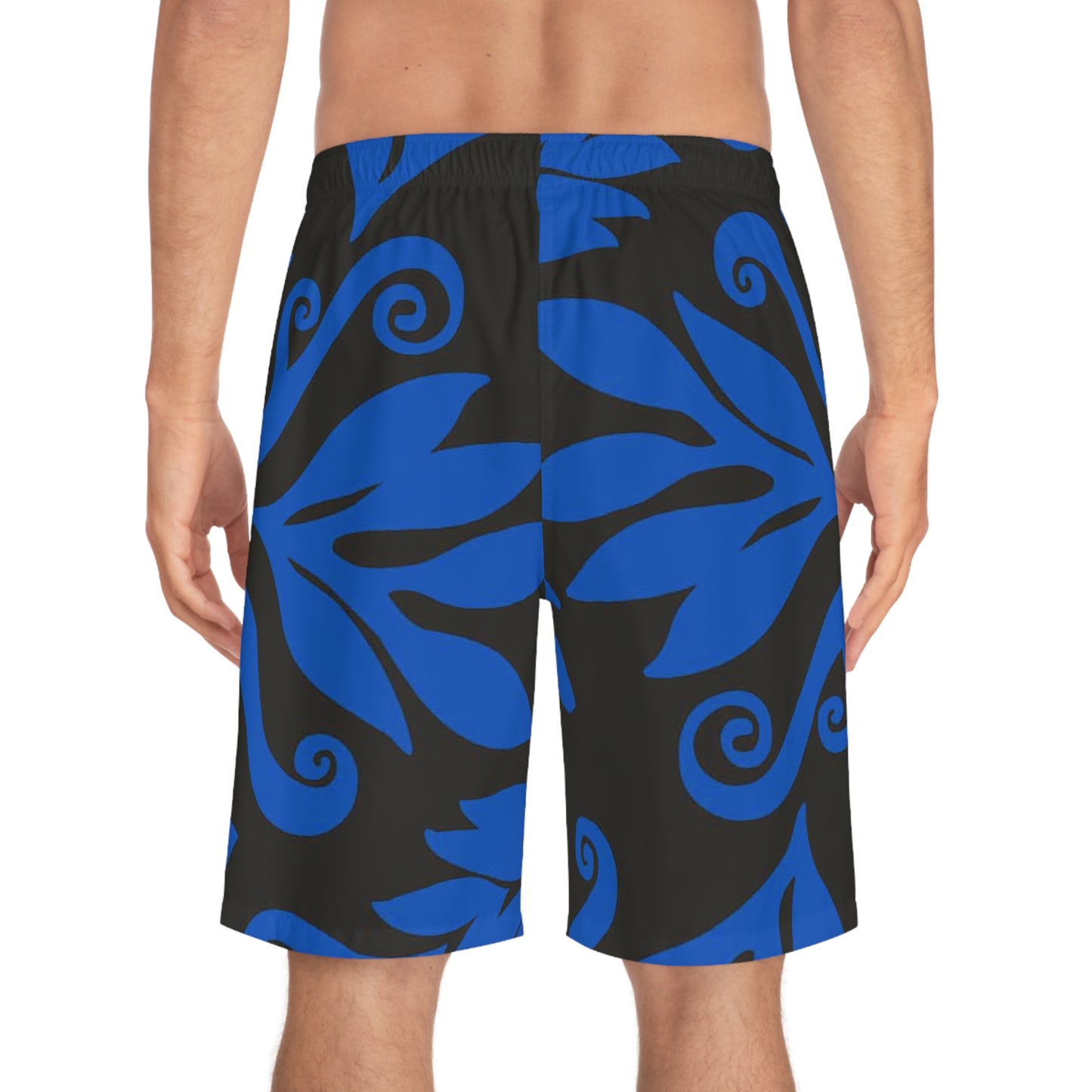 Board Shorts - Night Seaweed Print