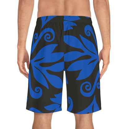 Board Shorts - Night Seaweed Print