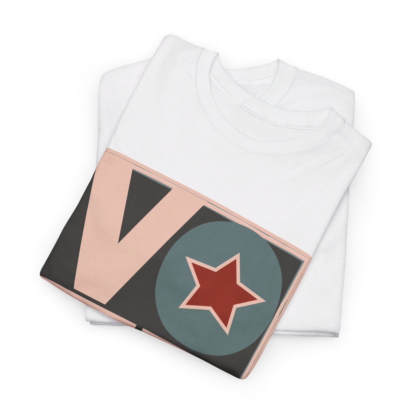 Vote Star: Unisex Heavy Cotton Tee