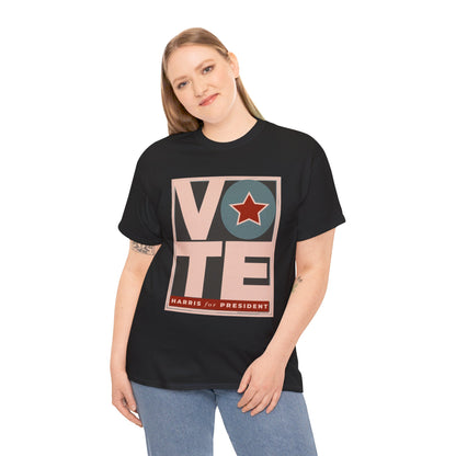 Vote Star: Unisex Heavy Cotton Tee