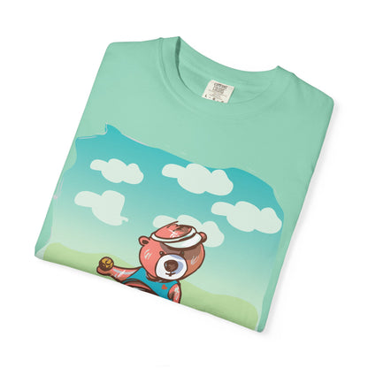 Tennis Anyone? Madison Bear - Fun Retro T-Shirt for Kids & Adults, Cute Gift for Sports Lovers, Perfect for Summer Days, Casual Wear,