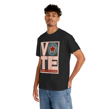 Vote Star: Unisex Heavy Cotton Tee