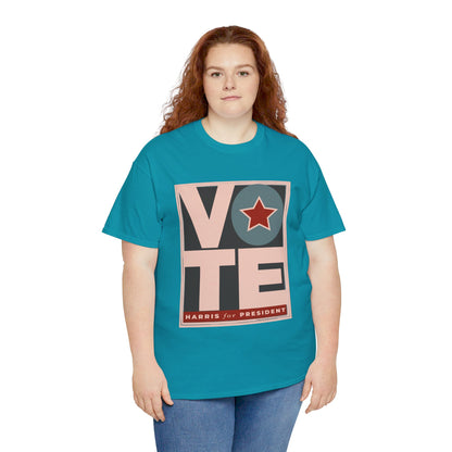 Vote Star: Unisex Heavy Cotton Tee