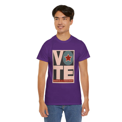 Vote Star: Unisex Heavy Cotton Tee