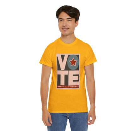 Vote Star: Unisex Heavy Cotton Tee