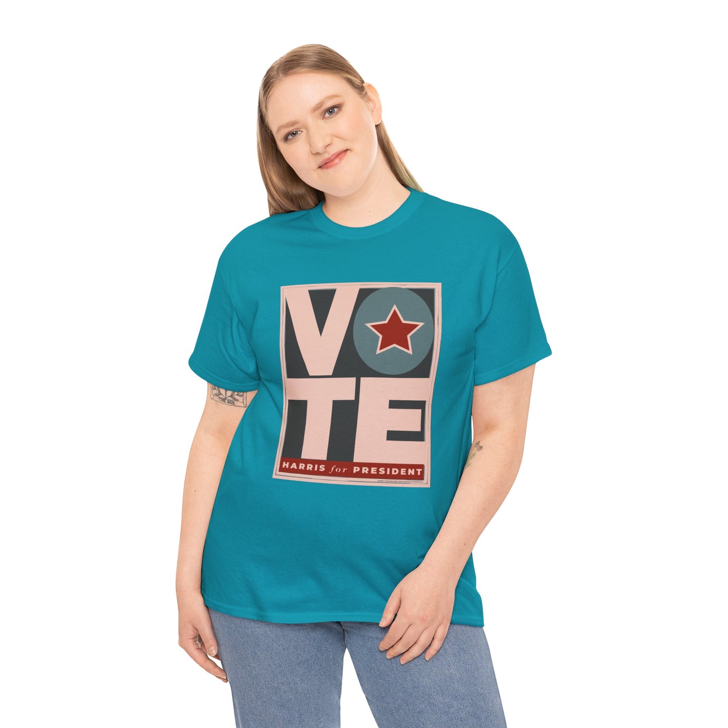 Vote Star: Unisex Heavy Cotton Tee