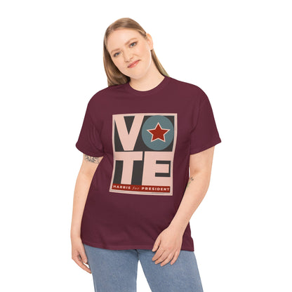 Vote Star: Unisex Heavy Cotton Tee